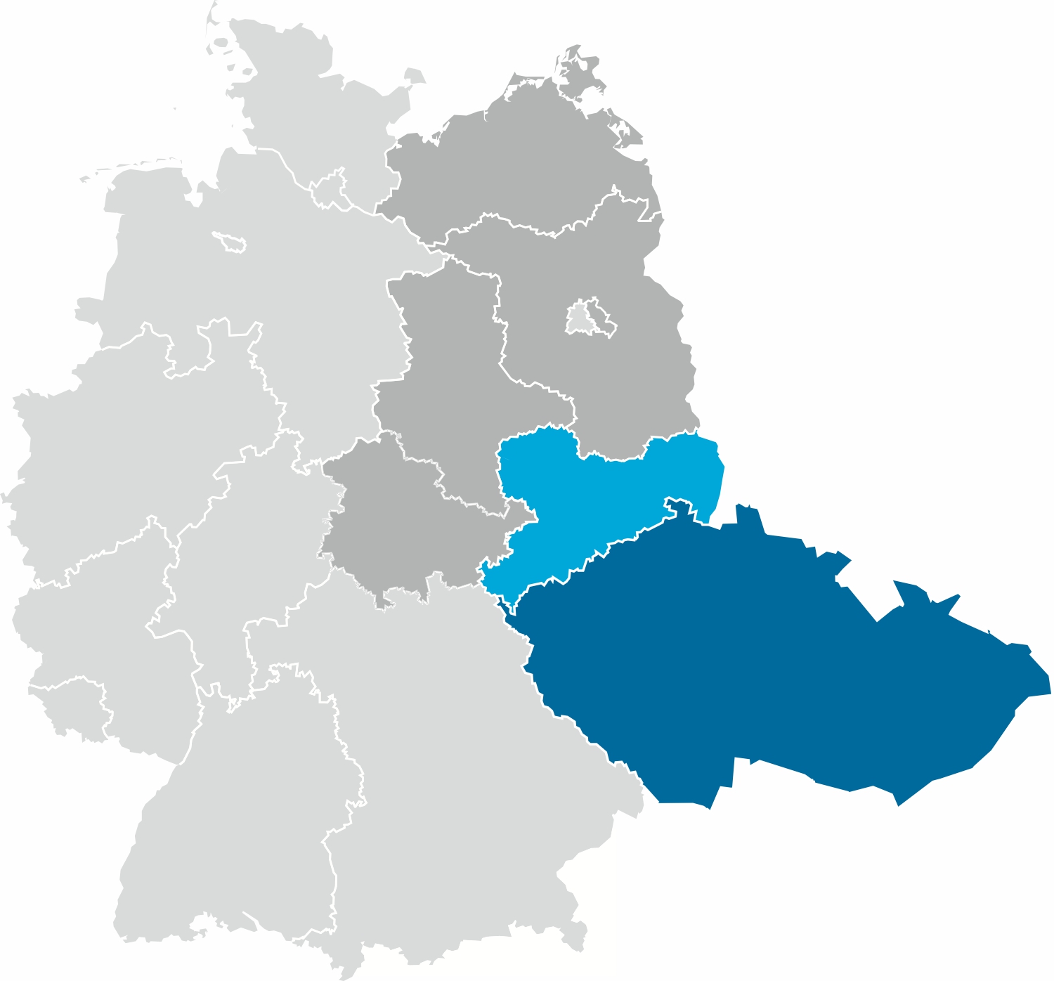 Karte Tschechien Deutschland